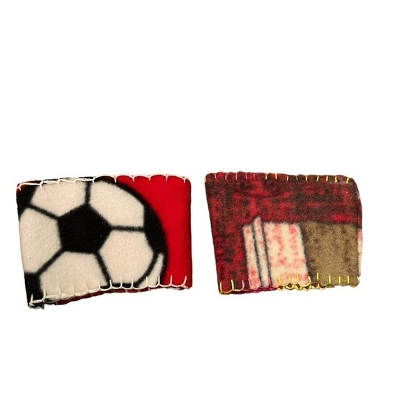 Fleece Coffee Cup Sleeves Soccer Coffee Cup - Picture 1 of 6
